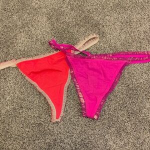 Vibrant Pink and Red Kids Hair Accessories